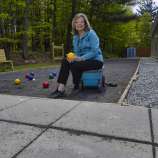 Mary Ellen Whitney at Bocce